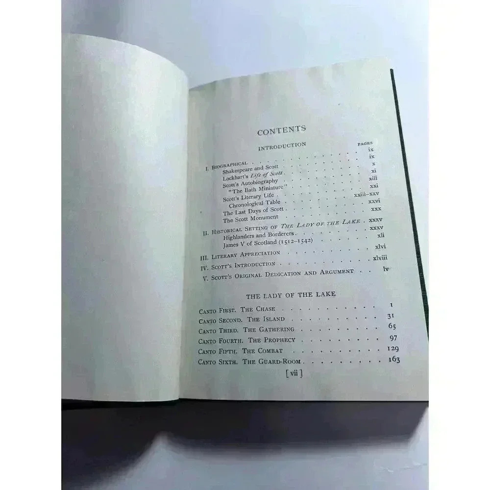 Vintage "The Lady of the Lake" - 1921 Edition - Sir Walter Scott - Picture 10 of 12